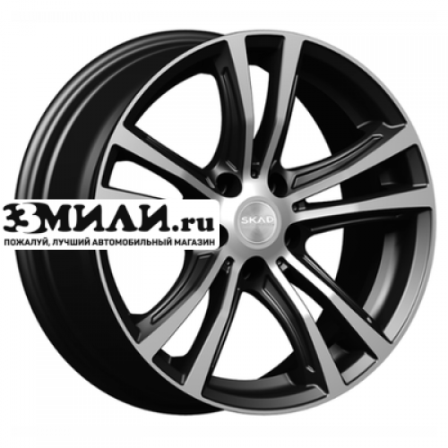 Диск 8x18 5x114.3 ET30 D60.1 СКАД Мюнхен (КЛ306) графит
