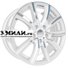 Диск 7x17 5x114.3 ET35 D67.1 СКАД Онтарио (КЛ216) Алмаз белый