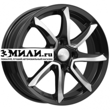 Диск 6x15 4x100 ET37 D60.1 СКАД Osaka (КЛ317) Алмаз