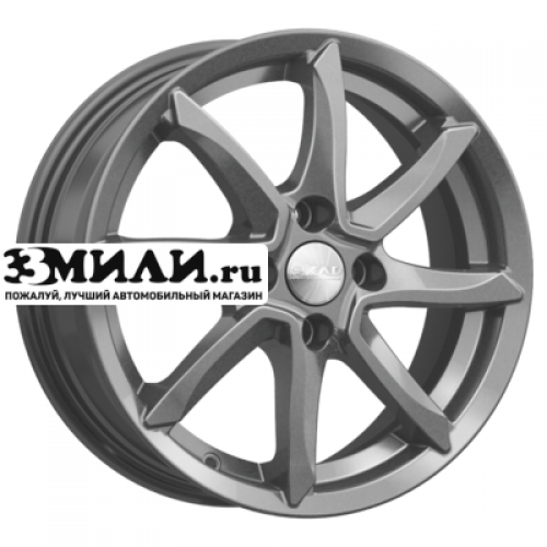 Диск 6x15 4x100 ET40 D60.1 СКАД Osaka (КЛ317) графит