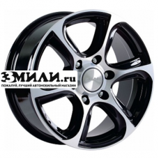 Диск 7.5x17 6x139.7 ET30 D106.2 СКАД Скала (КЛ104) Алмаз бархат