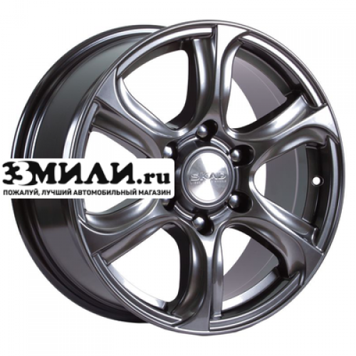 Диск 7.5x17 6x139.7 ET30 D67.1 СКАД Скала (КЛ104) графит