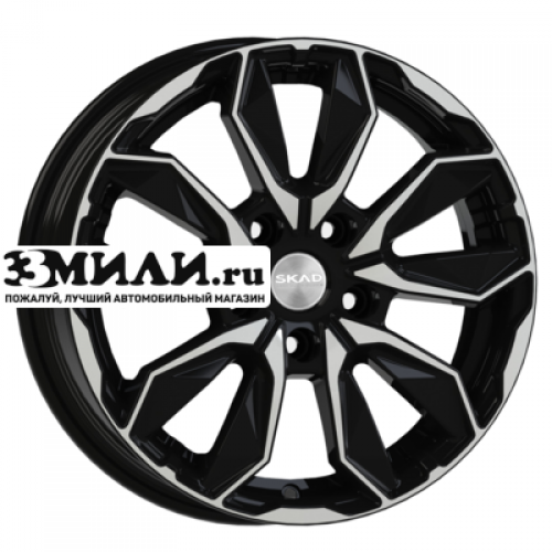 Диск 6x16 4x100 ET41 D60.1 СКАД Сочи (КЛ309) Алмаз