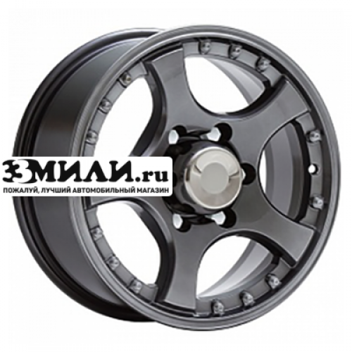 Диск 7x16 5x139.7 ET35 D109.7 СКАД Титан (КЛ139) графит