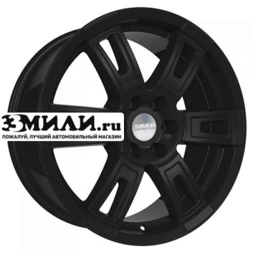 Диск 6.5x15 5x139.7 ET40 D98.5 СКАД Тор (КЛ252) Черный бархат