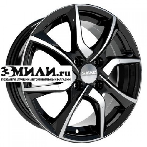 Диск 6x15 4x98 ET35 D58.6 СКАД Тулон (КЛ233) Алмаз