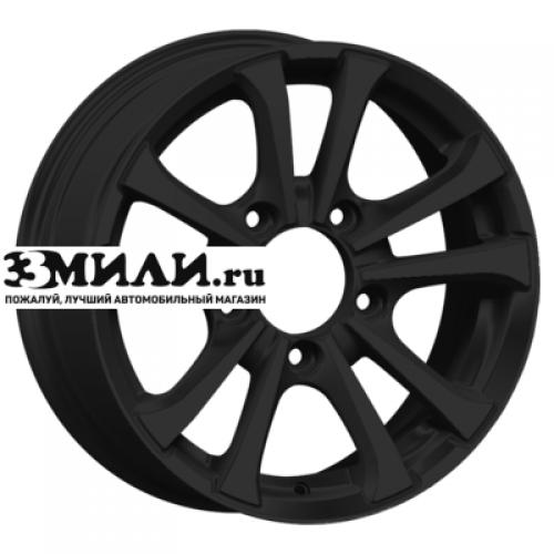 Диск 6.5x16 5x139.7 ET40 D98.5 СКАД Тундра (КЛ286) Черный бархат