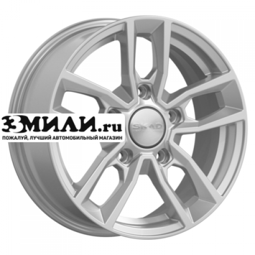 Диск 6.5x16 5x139.7 ET40 D98 СКАД Вайсхорн (КЛ354) Toyota silver