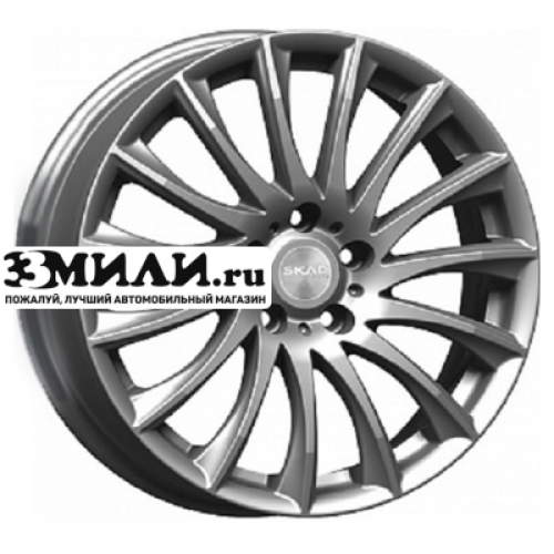 Диск 7x18 5x114.3 ET50 D67.1 СКАД Валенсия (КЛ282) графит