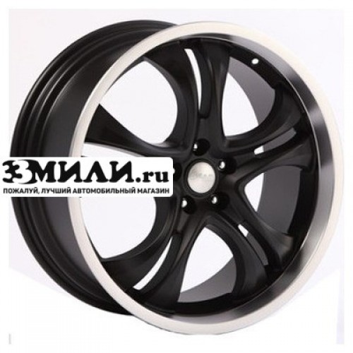 Диск 7.5x18 5x114.3 ET35 D60.1 СКАД Versailles Антрацит-алмаз