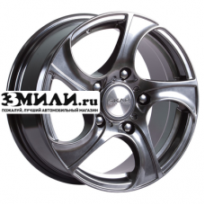 Диск 7x16 5x139.7 ET40 D98.5 СКАД Вихрь (КЛ162) графит