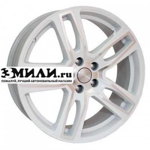Диск 7x18 5x114.3 ET42 D67.1 СКАД Женева (КЛ224) Алмаз белый