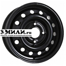 Диск 6x15 5x105 ET39 D56.6 ТЗСК Chevrolet Аvео черный