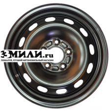 Диск 6x15 5x108 ET52.5 D63.3 ТЗСК Ford Focus 2 черный