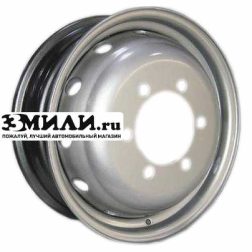 Диск 5.5x16 6x170 ET105 D130 ТЗСК Газель серебро