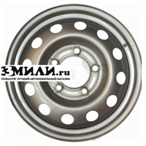 Диск 5.5x16 5x139.7 ET52 D98.6 ТЗСК Lada 4x4 серебро