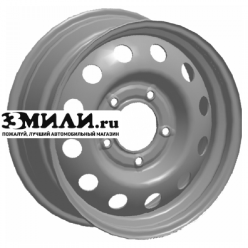Диск 5.5x16 5x139.7 ET52 D98.6 ТЗСК Lada 4x4 серый
