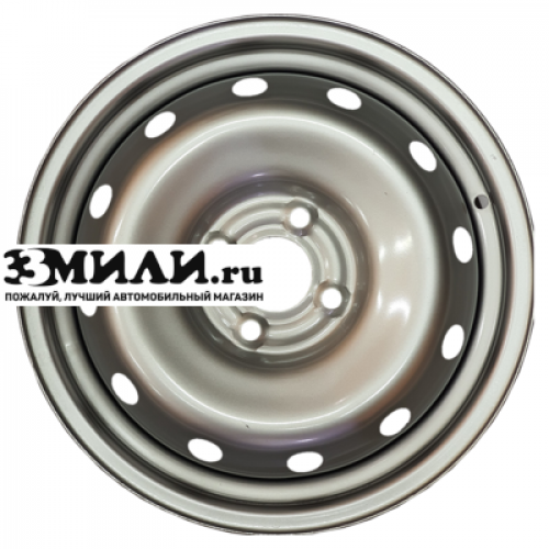 Диск 6x15 4x100 ET50 D60.1 ТЗСК Lada Largus серебро