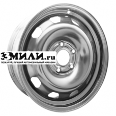 Диск 6.5x16 5x114.3 ET40 D66.1 ТЗСК Nissan Qashgai серебро