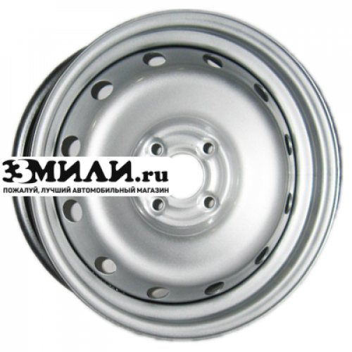 Диск 6x15 4x100 ET40 D60.1 ТЗСК Renault Logan серебро
