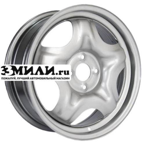 Диск 6.5x16 4x100 ET37 D60.1 ТЗСК Renault Sandero Stepway серебро
