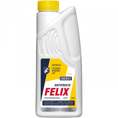 Охлаждающая жидкость FELIX Energy G12+ (1 л)