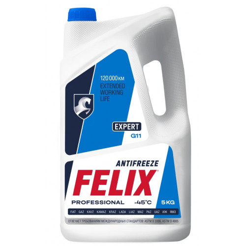 Охлаждающая жидкость FELIX Expert G11 (5 л)