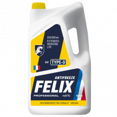 Охлаждающая жидкость FELIX TYPE-D G12+ (5 л)