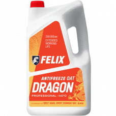 Охлаждающая жидкость FELIX DRAGON G12+ (5 л)