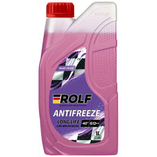 Охлаждающая жидкость Rolf G12++ violet -40 (1 л)