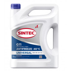 Охлаждающая жидкость Sintec Antifreeze Universal G11 blue -40 (5 л)