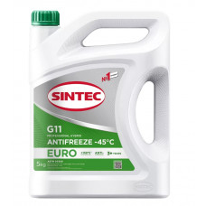 Охлаждающая жидкость Sintec Antifreeze Euro G11 green -45 (5 л)