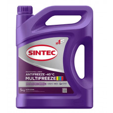 Охлаждающая жидкость Sintec Antifreeze Multifreeze violet -40 (5 л)