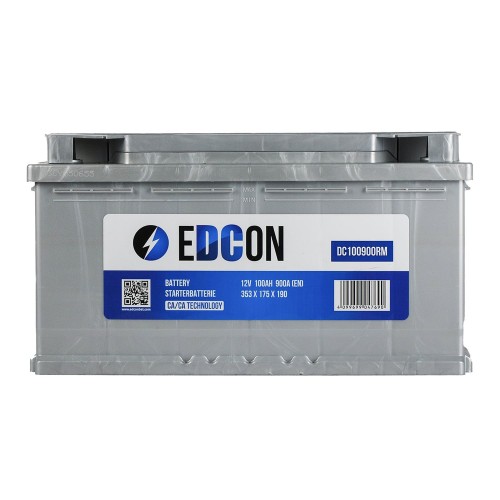 Аккумулятор Edcon 100Ah 900A (R)