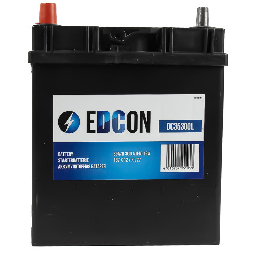 Аккумулятор Edcon 35Ah 300A (L)