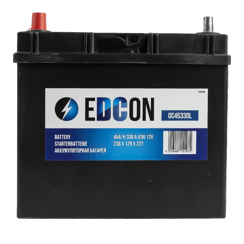 Аккумулятор Edcon 45Ah 330A (L)