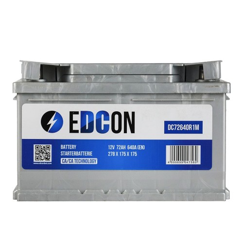 Аккумулятор Edcon 72Ah 640A (R)