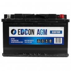 Аккумулятор Edcon 80Ah 760A (R)
