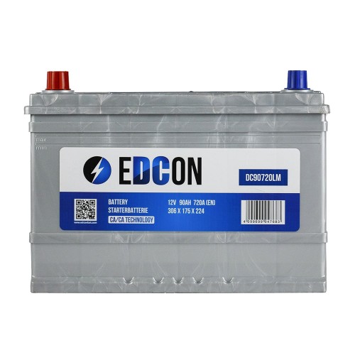 Аккумулятор Edcon 90Ah 720A (L)