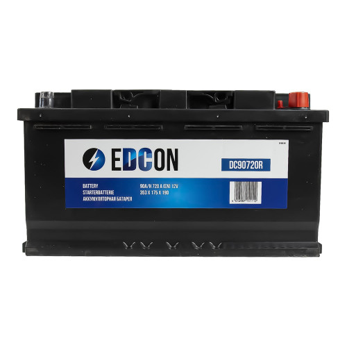 Аккумулятор Edcon 90Ah 720A (R)
