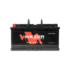 Аккумулятор WEZER 100Ah 800A (L)
