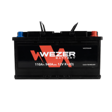 Аккумулятор WEZER 110Ah 940A (R)
