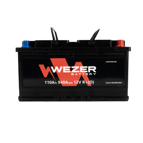Аккумулятор WEZER 110Ah 940A (R)