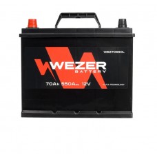 Аккумулятор WEZER 70Ah 550A (L)
