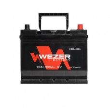 Аккумулятор WEZER 70Ah 550A (R)
