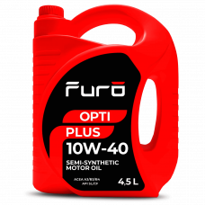 Моторное масло Furo OPTI PLUS 10W-40 (4,5 л)
