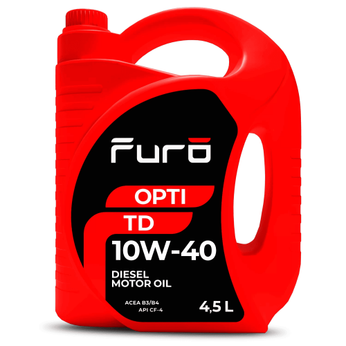 Моторное масло Furo OPTI TD 10W-40 - надежность на каждый день
