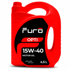 Моторное масло Furo OPTI 15W-40 (4,5 л)
