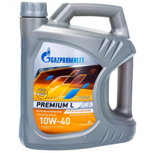Масло моторное Gazpromneft Premium L 10W-40 (4 л)