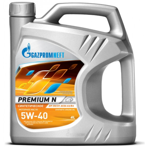 Масло моторное Gazpromneft Premium N 5W-40 (4 л)